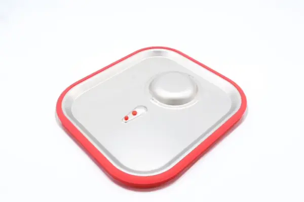 Gastronormlock 2/3 GN - lufttät förslutning - rostfritt stål - Bild 2
