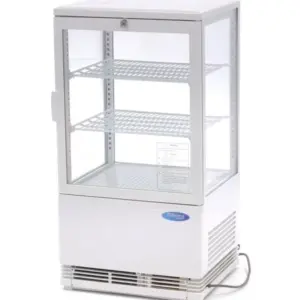 Display kylskåp 43cm - 58L - Vit