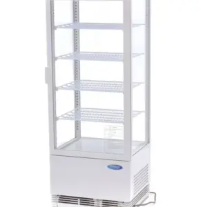 Display kylskåp 43cm - 98L - Vit