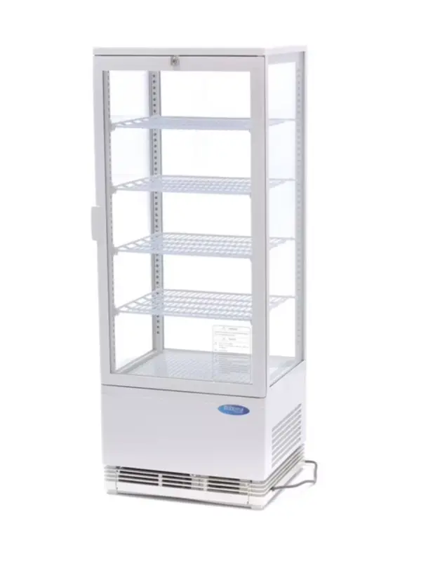 Display kylskåp 43cm - 98L - Vit