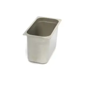 Gastronormbehållare 1/3 GN - 20 cm djup - 32,5 x 17,6 cm - rostfritt stål