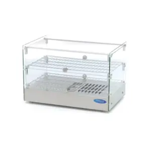 Uppvärmd matdisk 55cm - 2 hyllor - 50L