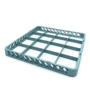 Förlängare av glasgaller för diskmaskin - 50 x 50cm - 16 fack