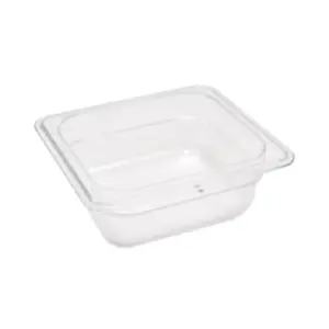 Gastronormbehållare 1/6 GN - 6,5 cm djup - 17,6 x 16,2 cm - Polykarbonat