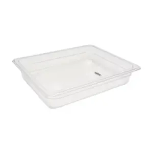 Gastronormbehållare 1/2 GN - 6,5 cm djup - 32,5 x 26,5 cm - Polykarbonat