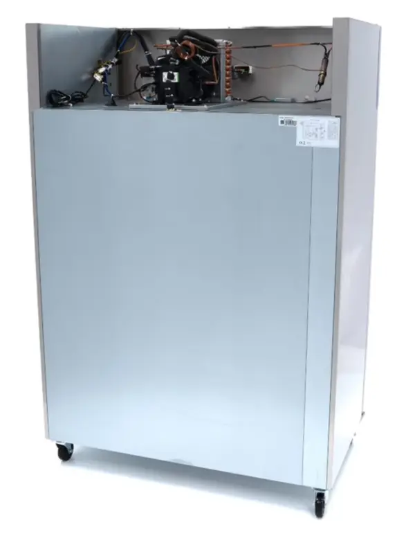 Kylskåp 1200L - 6 x 2/1 GN justerbara hyllor - på hjul - Bild 4