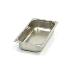 Gastronormbehållare 1/3 GN - 6,5 cm djup - 32,5 x 17,6 cm - rostfritt stål
