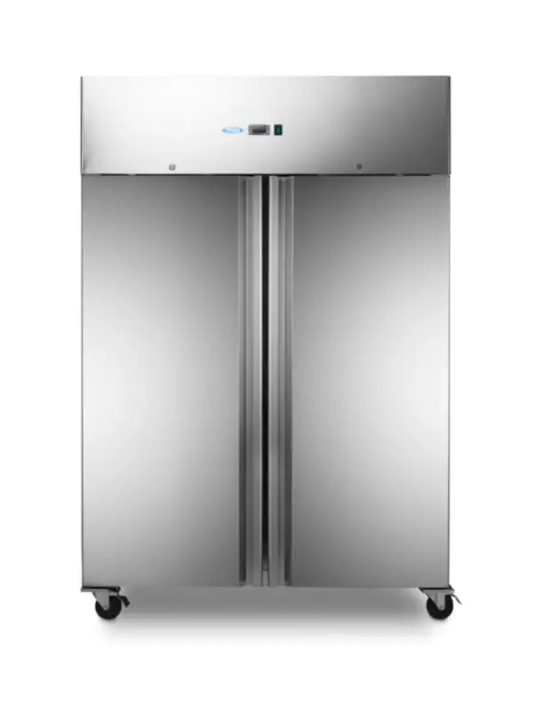 Kylskåp 1200L - 6 x 2/1 GN justerbara hyllor - på hjul - Bild 6