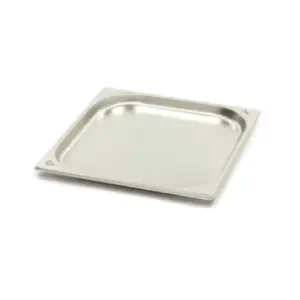 Gastronormbehållare 2/3 GN - 2cm djup - 32,5 x 35,4cm - rostfritt stål