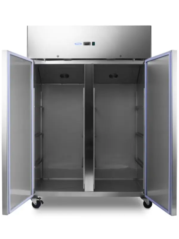 Kylskåp 1200L - 6 x 2/1 GN justerbara hyllor - på hjul - Bild 7