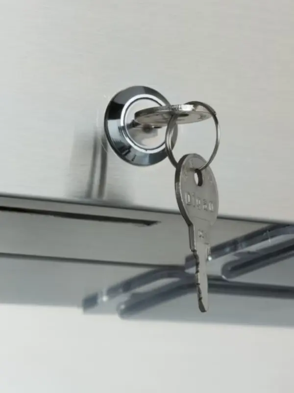 Frys 600L - 3 justerbara hyllor - inkl 3 x GN 2/1 - på hjul - Bild 7