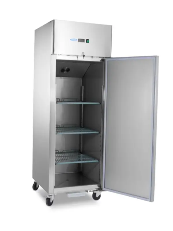 Kylskåp 600L - 3 x 2/1 GN justerbara hyllor - på hjul - Bild 8