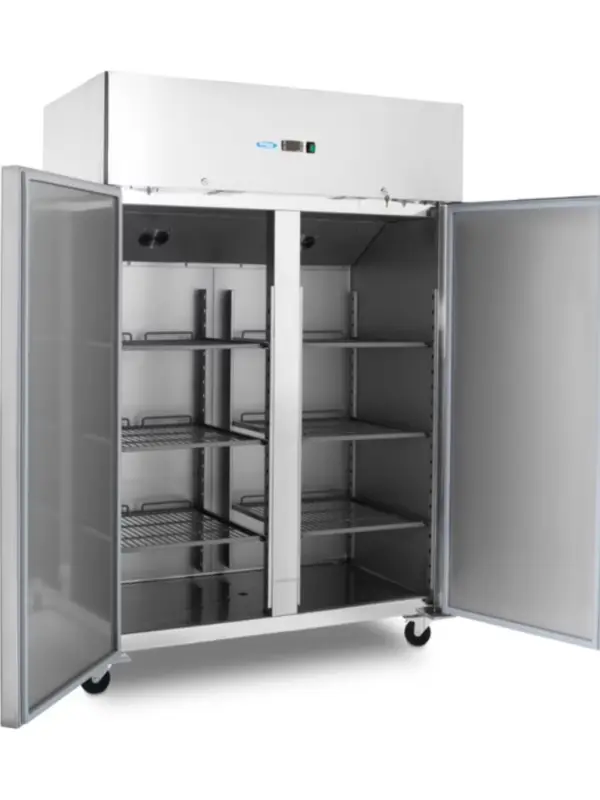 Kylskåp 1200L - 6 x 2/1 GN justerbara hyllor - på hjul - Bild 8