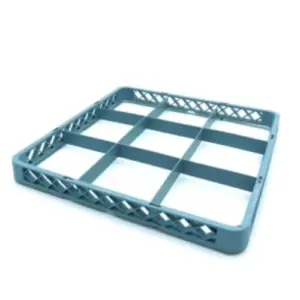 Förlängare av glasgaller för diskmaskin - 50 x 50cm - 9 fack