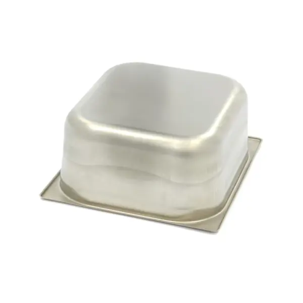 Gastronormbehållare 2/3 GN - 15cm djup - 32,5 x 35,4cm - rostfritt stål - Bild 2