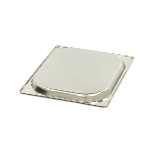 Gastronormbehållare 1/2 GN - 2 cm djup - 32,5 x 26,5 cm - rostfritt stål - Bild 2