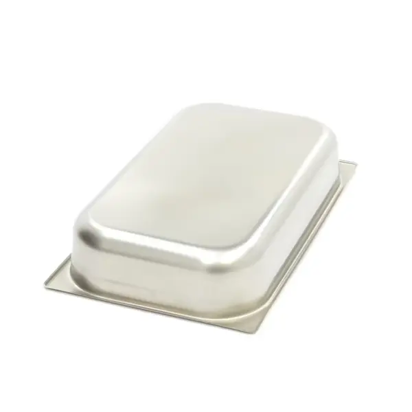 Gastronormbehållare 1/1 GN - 10 cm djup - 53 x 32,5 cm - rostfritt stål - Bild 2