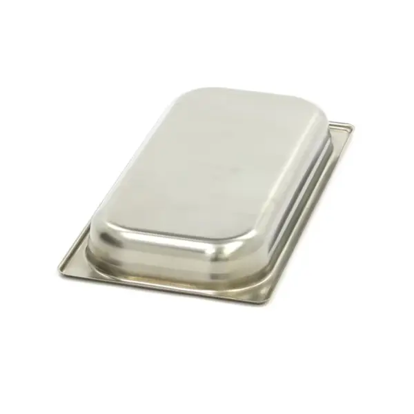 Gastronormbehållare 1/3 GN - 4 cm djup - 32,5 x 17,6 cm - rostfritt stål - Bild 2