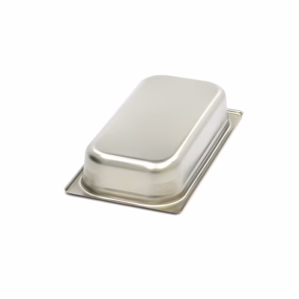 Gastronormbehållare 1/3 GN - 6,5 cm djup - 32,5 x 17,6 cm - rostfritt stål - Bild 2