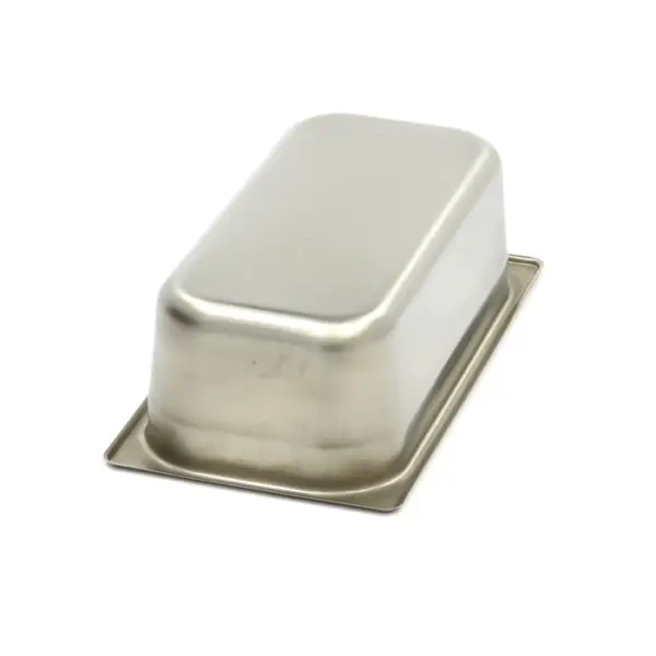 Gastronormbehållare 1/3 GN - 10 cm djup - 32,5 x 17,6 cm - rostfritt stål - Bild 2