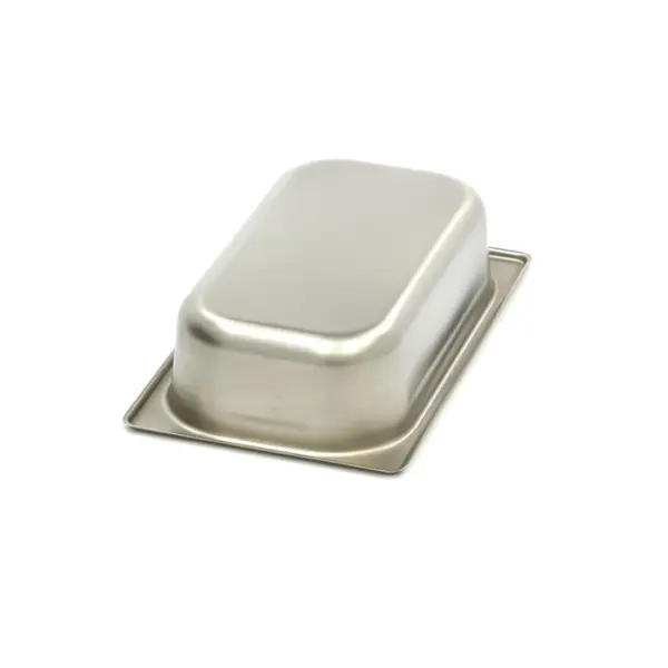 Gastronormbehållare 1/4 GN - 6,5 cm djup - 26,5 x 16,2 cm - rostfritt stål - Bild 2
