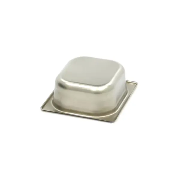 Gastronormbehållare 1/6 GN - 6,5 cm djup - 17,6 x 16,2 cm - rostfritt stål - Bild 2