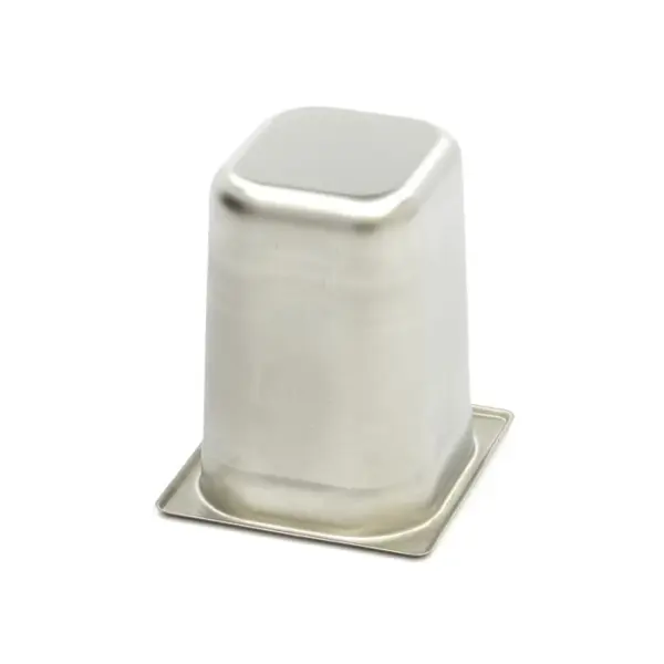 Gastronormbehållare 1/6 GN - 20 cm djup - 17,6 x 16,2 cm - rostfritt stål - Bild 2
