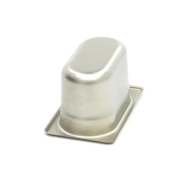 Gastronormbehållare 1/9 GN - 10 cm djup - 17,6 x 10,8 cm - rostfritt stål - Bild 2