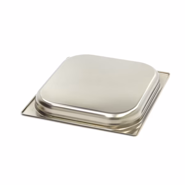Gastronormbehållare 2/3 GN - 4 cm djup - 32,5 x 35,4 cm - rostfritt stål - Bild 2