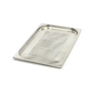 Gastronormbehållare 1/1 GN - perforerad - 2 cm djup - 53 x 32,5 cm - rostfritt stål